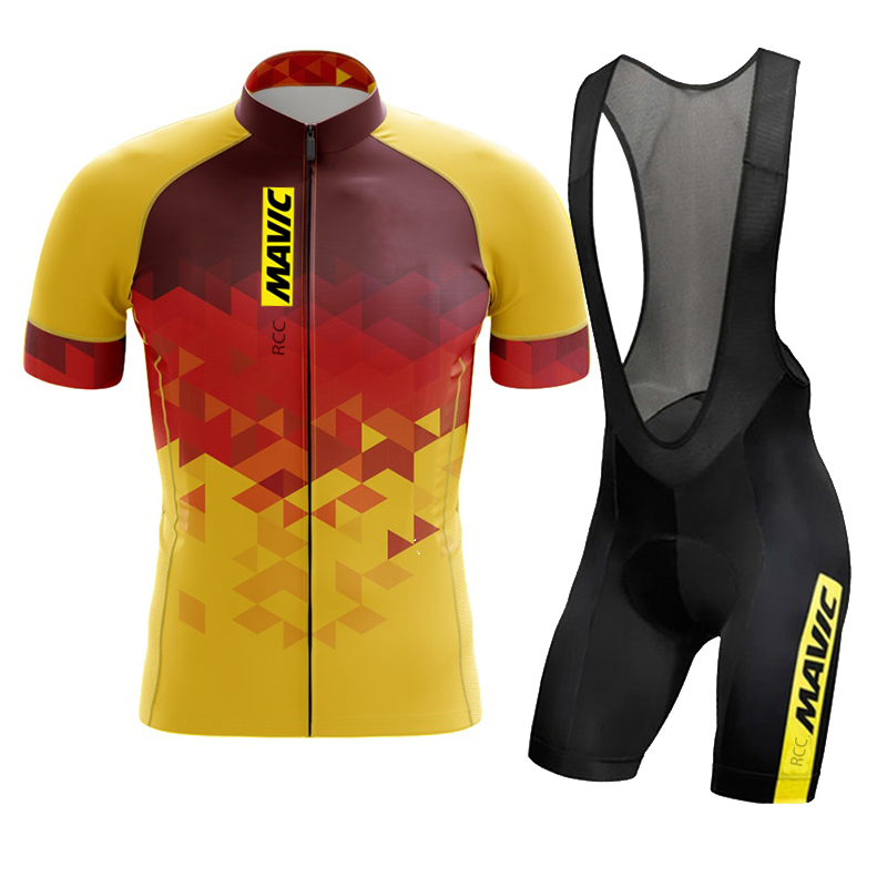 Race Bib - 2024 Mavic Fietssets Met Korte Mouwen