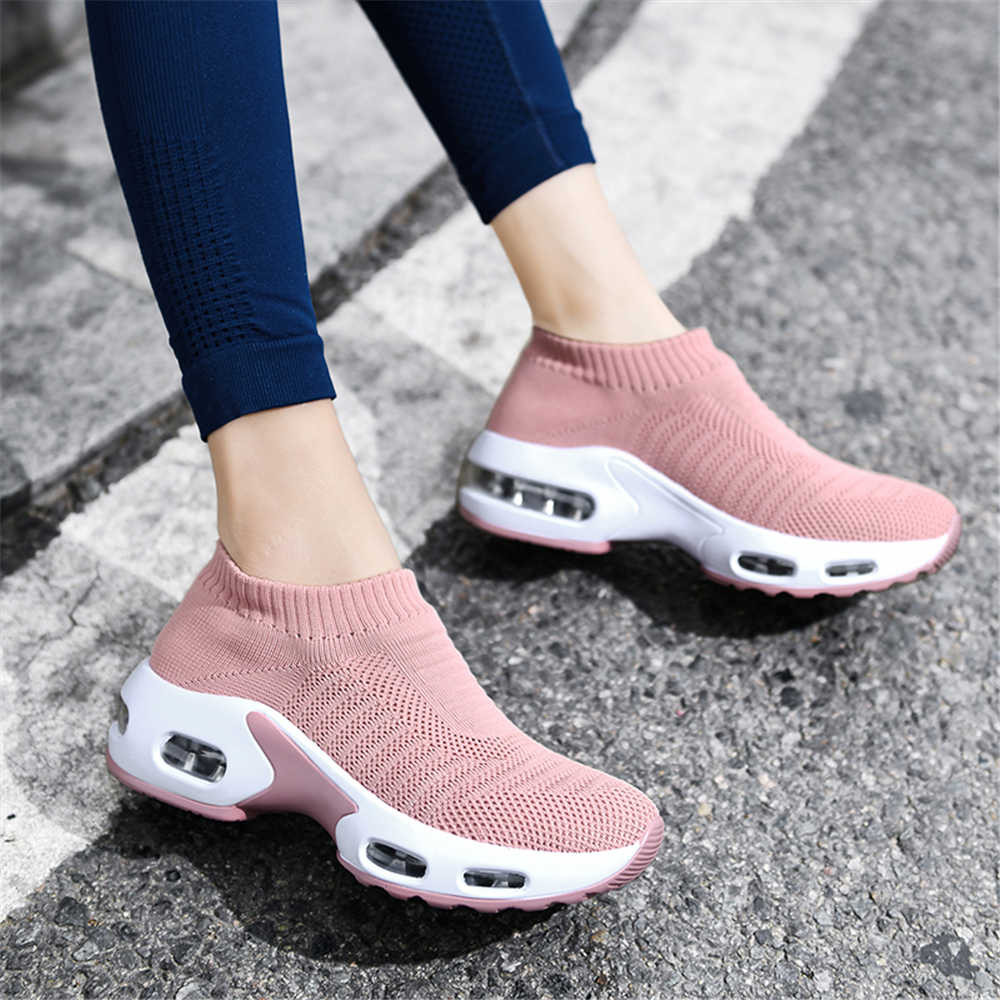 Running Shoes Women - Big Size Nummer 38 Dames Hak