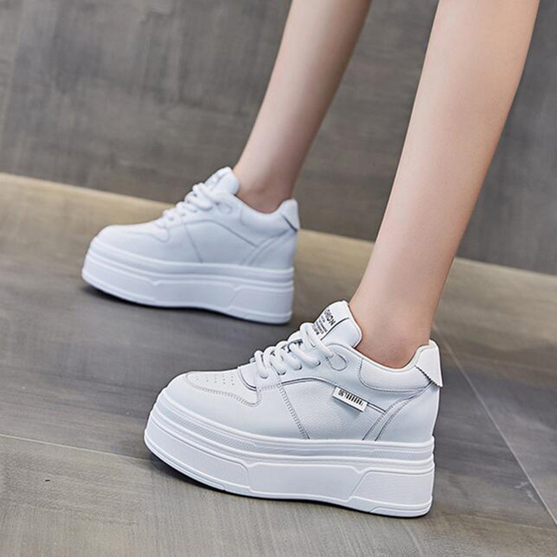 Running Shoes Women - 9 CM Echt Leer NIEUWE Merk