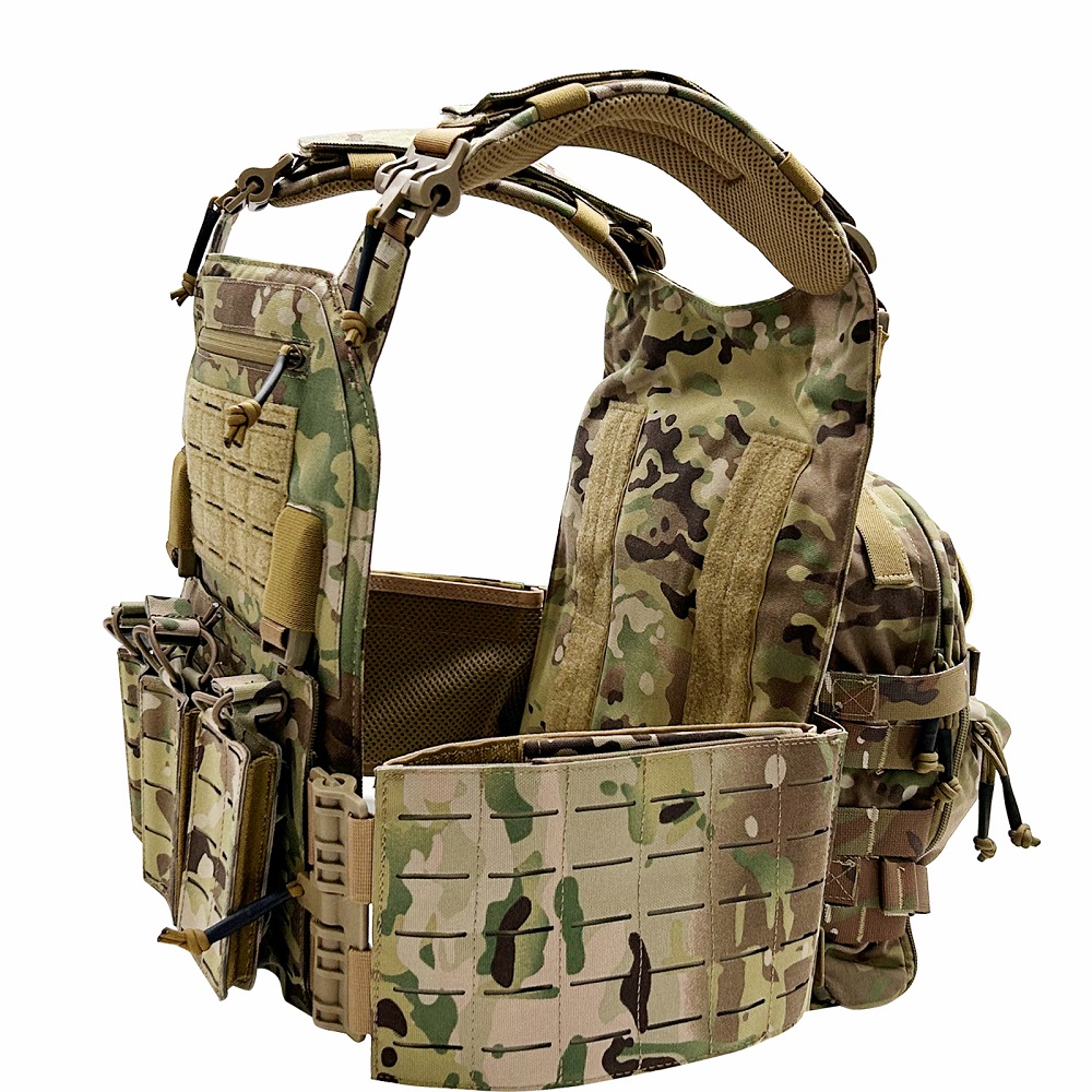 Hydration Vest - EMERSONGEARS nylon gevechtspak met snelsluiting lasersnijvest