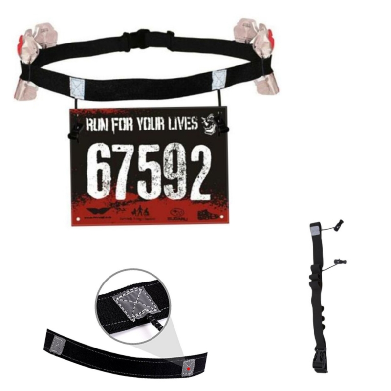Race Bib - Running Race Nummer Riem Heuptas Bib