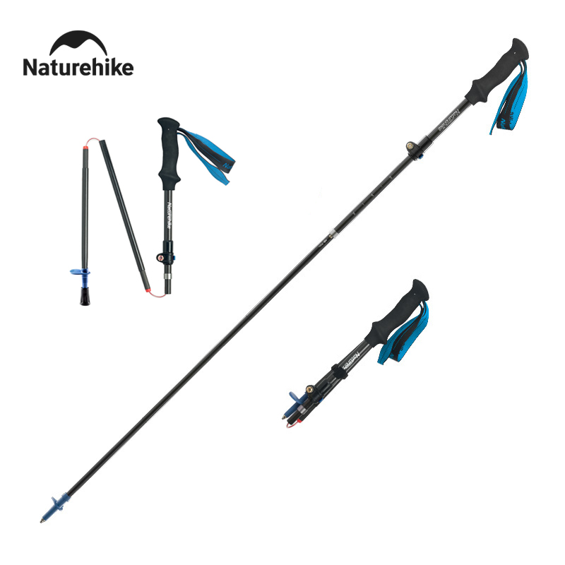Trekking Pole Carbon - Naturehike Camping Walking Stick 175G Ultralichte