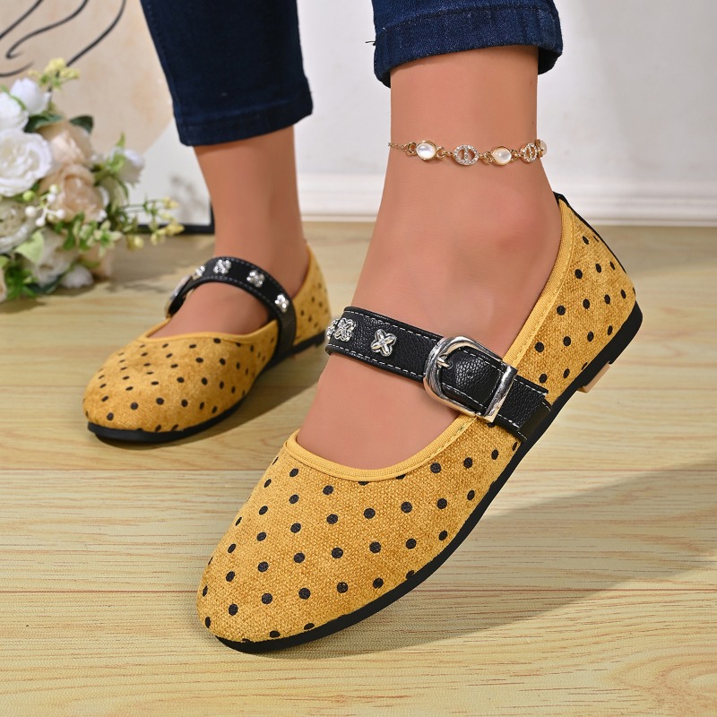 Running Shoes Women - Designer Dames Mary Jane Schoenen Platte