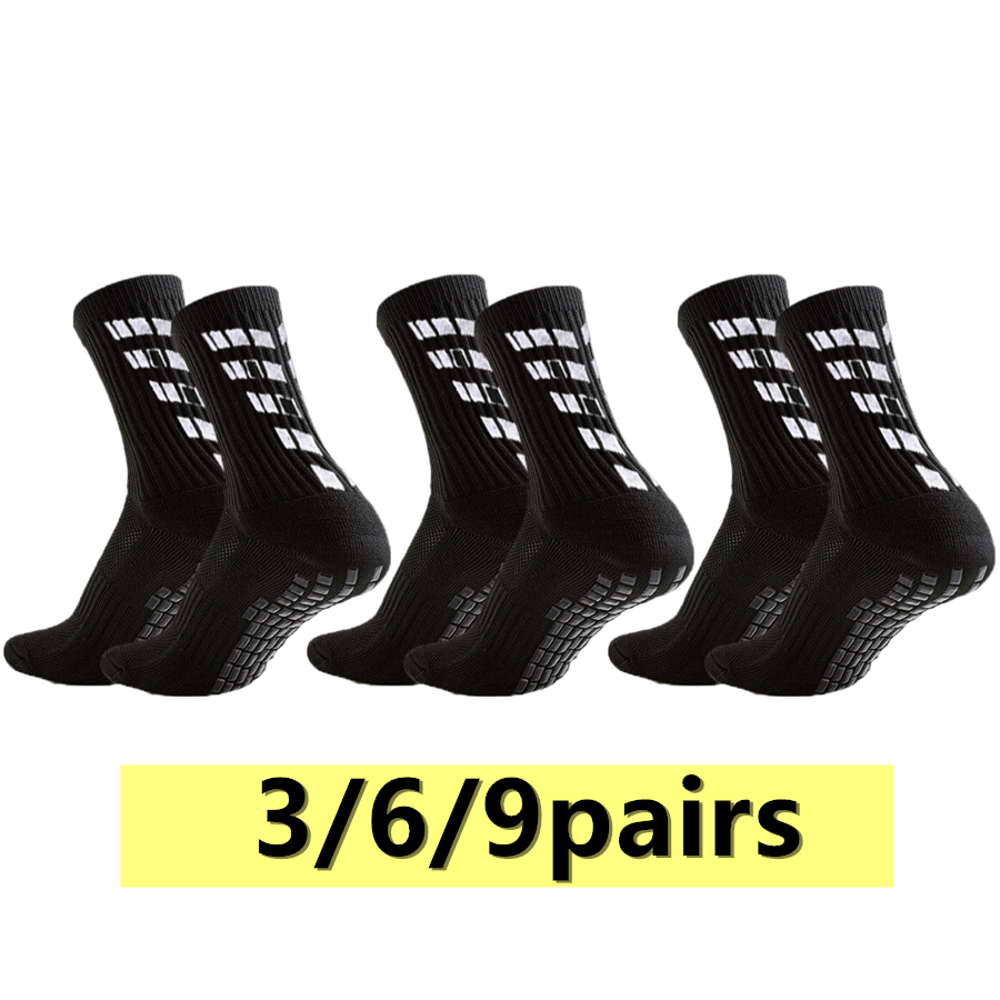 Sports Socks - 3/6/9 paar heren dames antislip grip