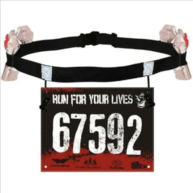 Race Bib - Running Race Number Belt Heuptas Bib