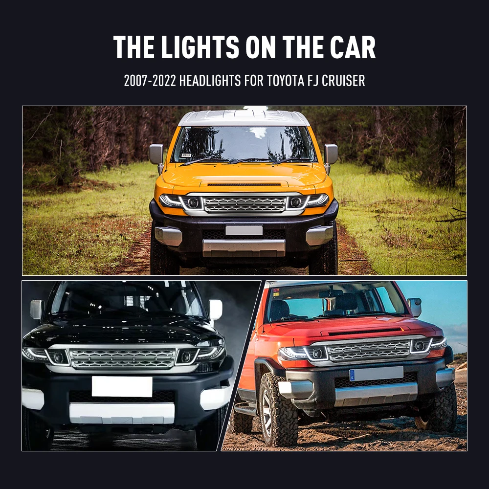 Running Headlamp - 2 Stuks Auto Styling Hoofd Lamp