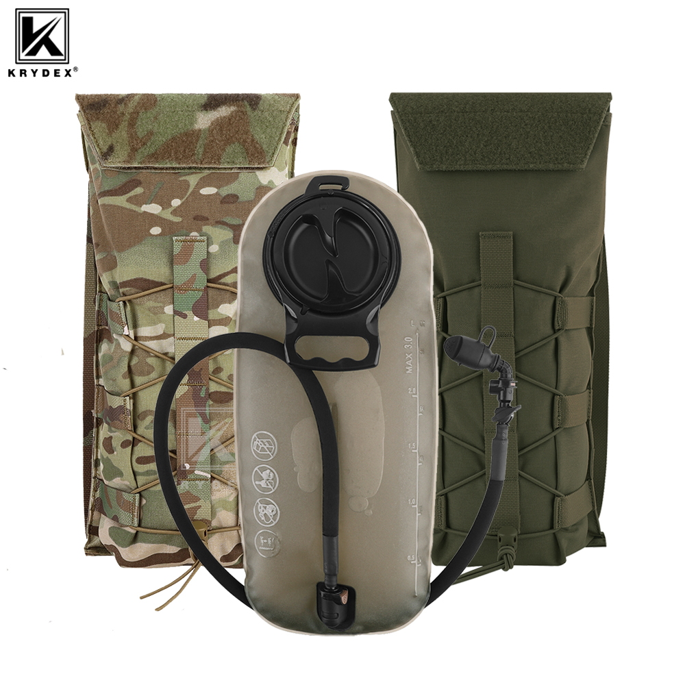 Hydration Vest - KRYDEX Tactische 3L Hydratatie Molle Pack