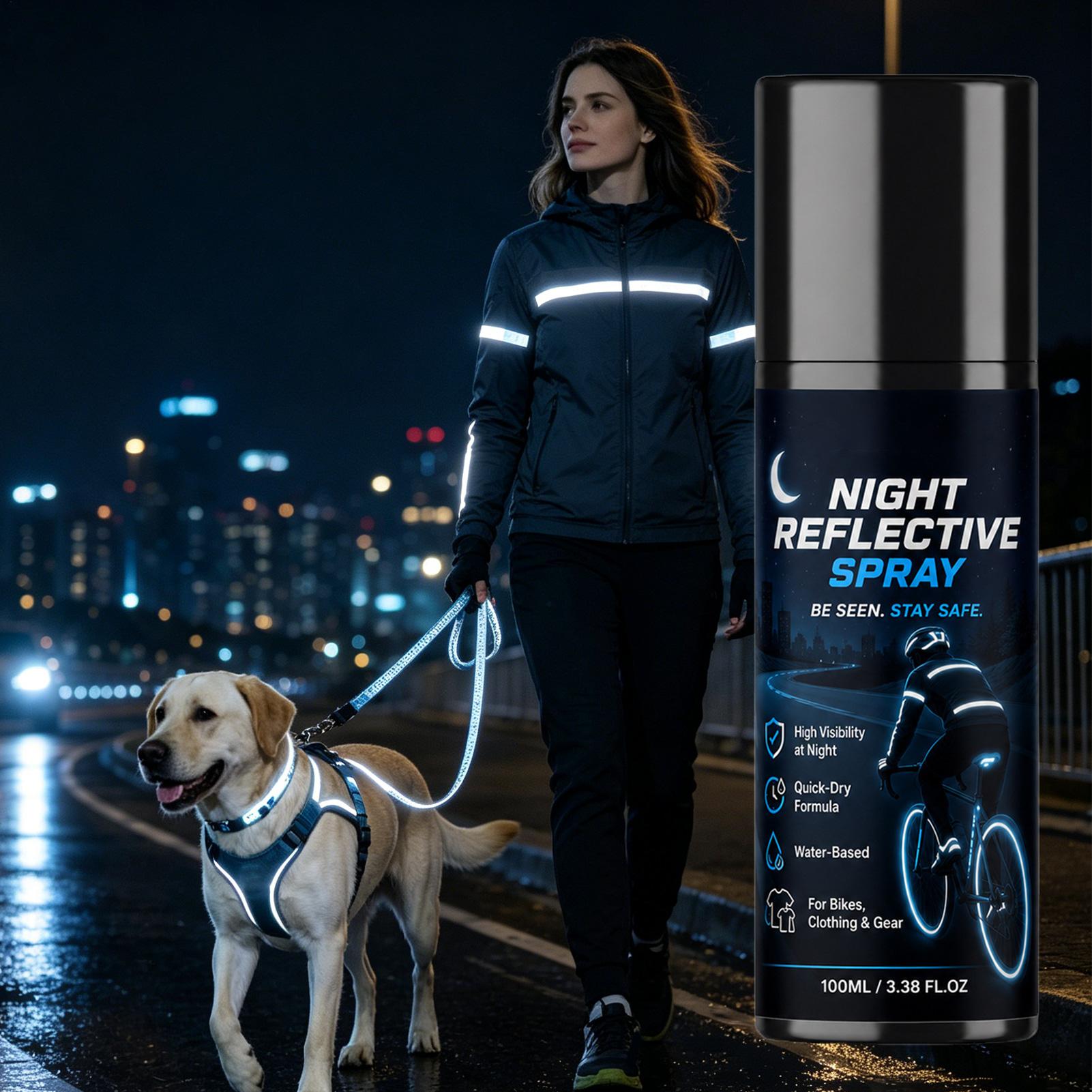 100 ml nachts zichtbare reflec - Running Visibility Gear recensie en prijs