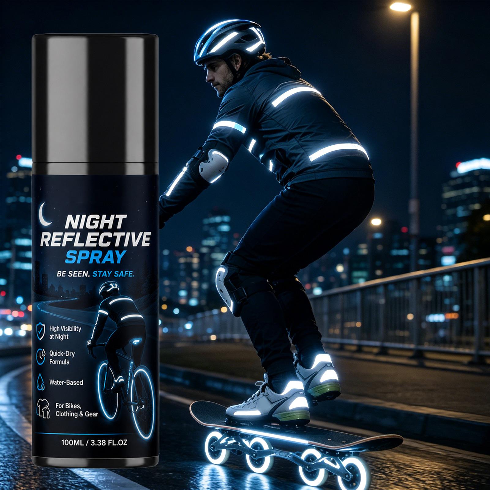 100 ml nachts zichtbare reflec - Running Visibility Gear recensie en prijs