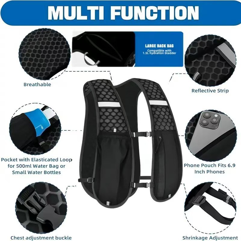 Hydratatievest voor dames en h - Hydration Vest recensie en prijs