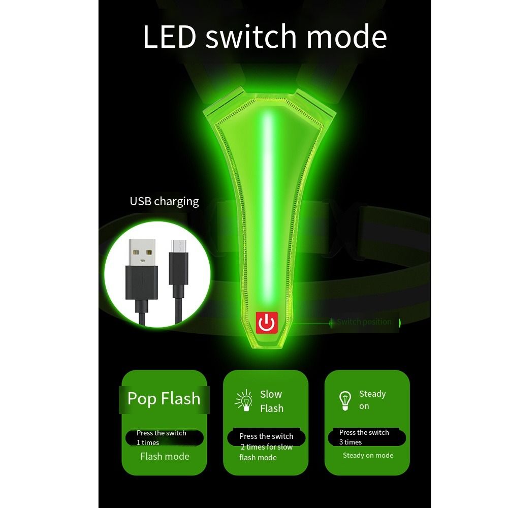 Oplaadbaar LED-reflecterend ve - Running Visibility Gear recensie en prijs