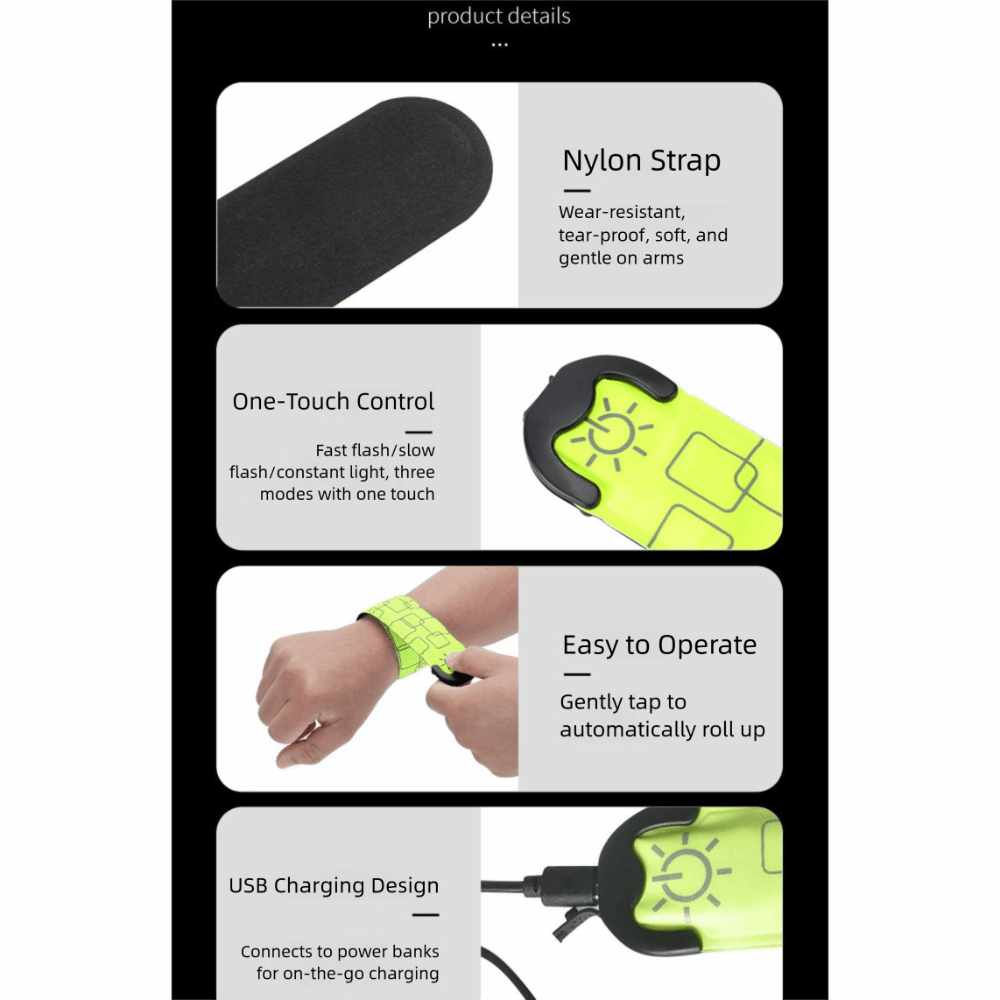 Armband voor nachtelijk hardlo - Running Visibility Gear recensie en prijs