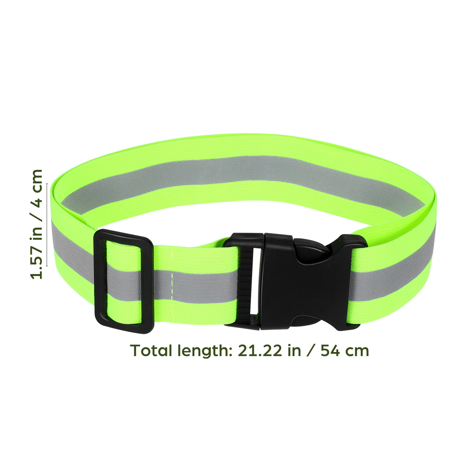 Fluorescerend groene reflecter - Running Visibility Gear recensie en prijs