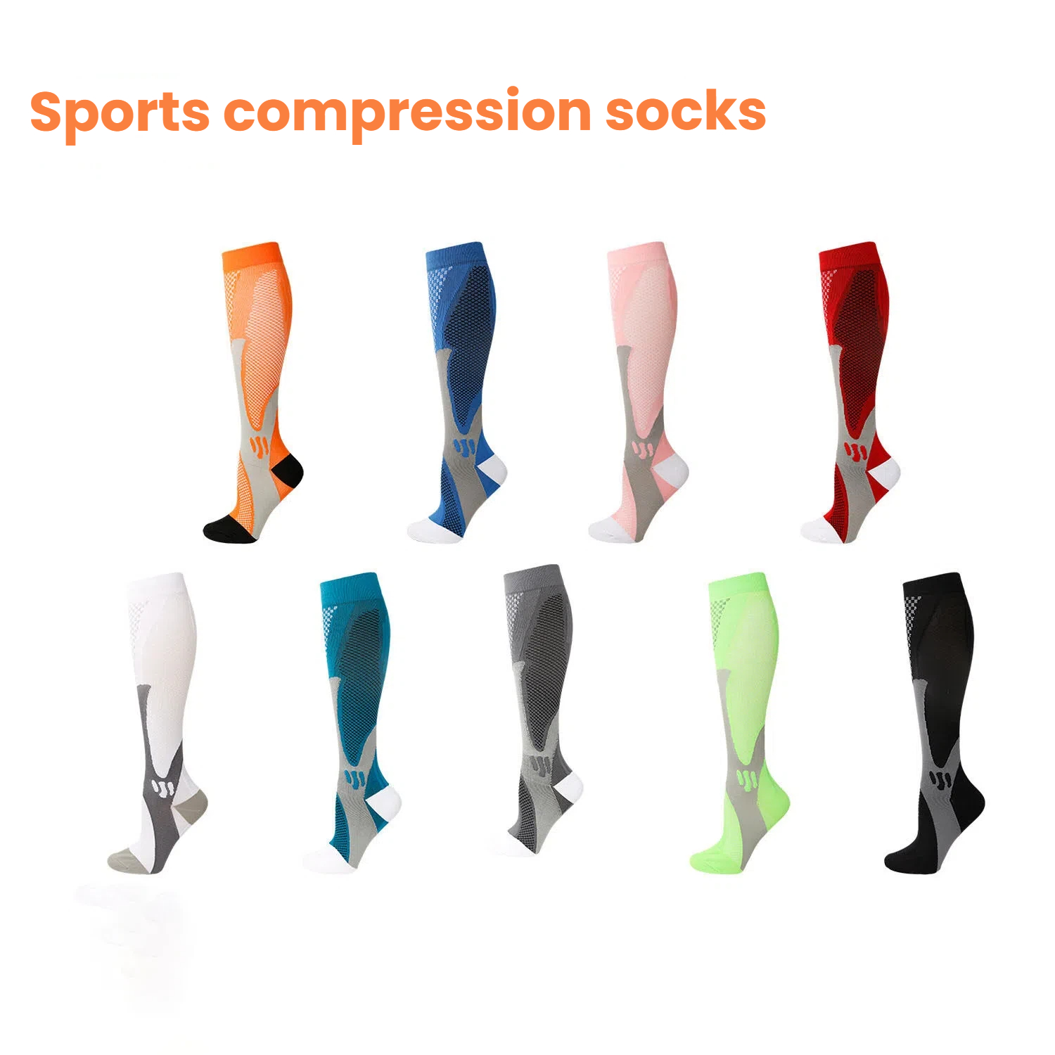 Cross Border nylon compressies - Sports Socks recensie en prijs