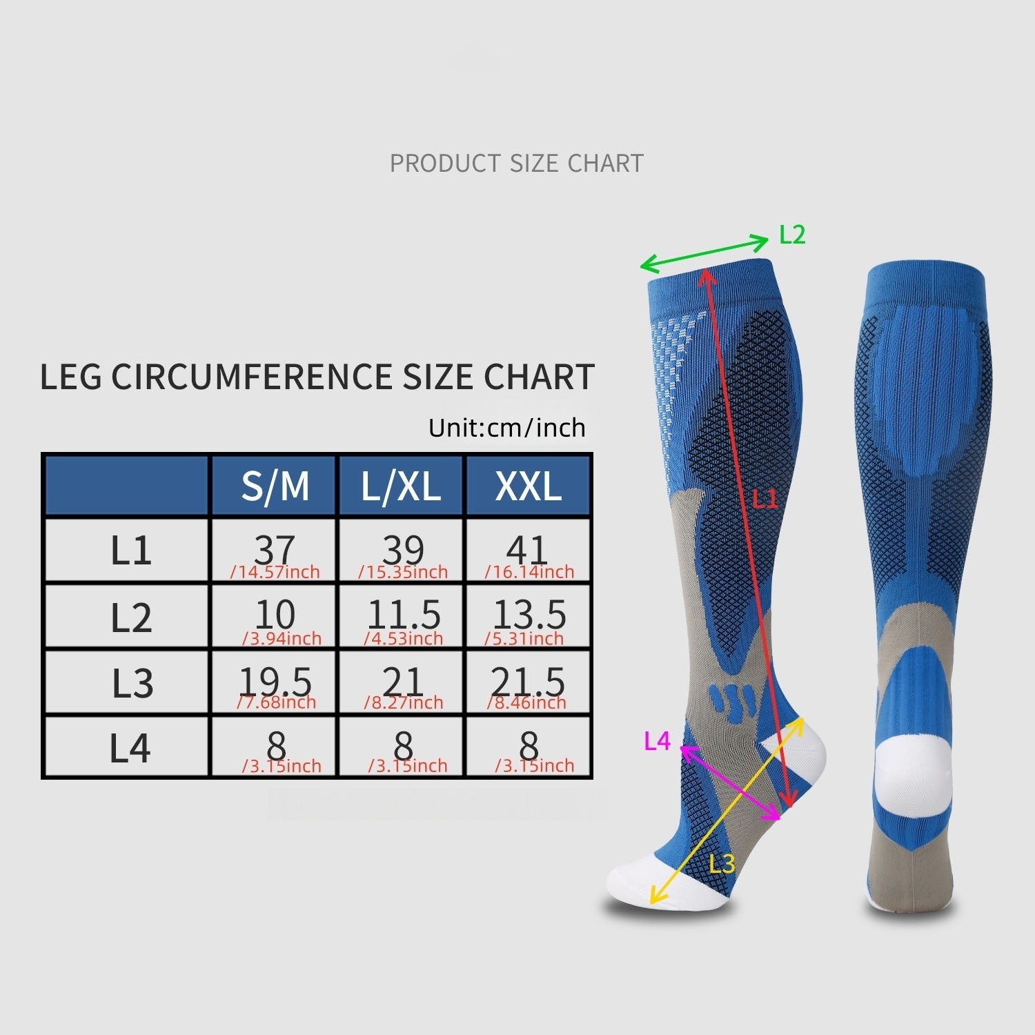 Cross Border nylon compressies - Sports Socks recensie en prijs