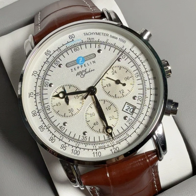 Mode-luxe herenhorloge Zeppeli - Running Watch recensie en prijs
