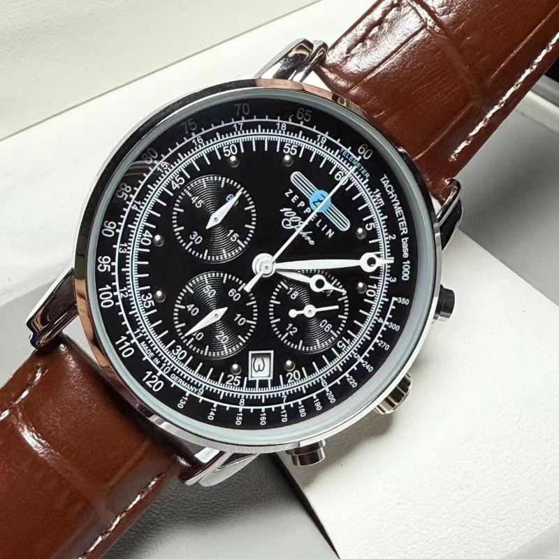 Mode-luxe herenhorloge Zeppeli - Running Watch recensie en prijs