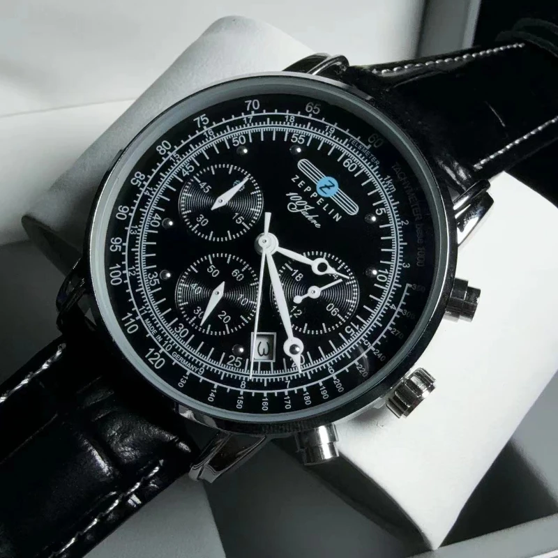 Mode-luxe herenhorloge Zeppeli - Running Watch recensie en prijs
