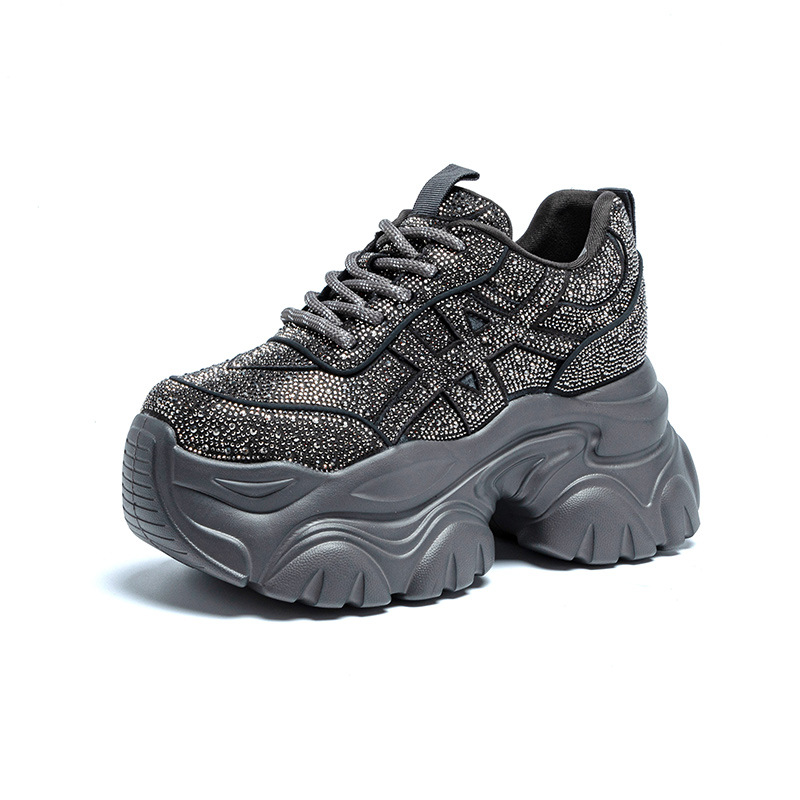 Damessneakers met veters, hoge - Running Shoes Women recensie en prijs