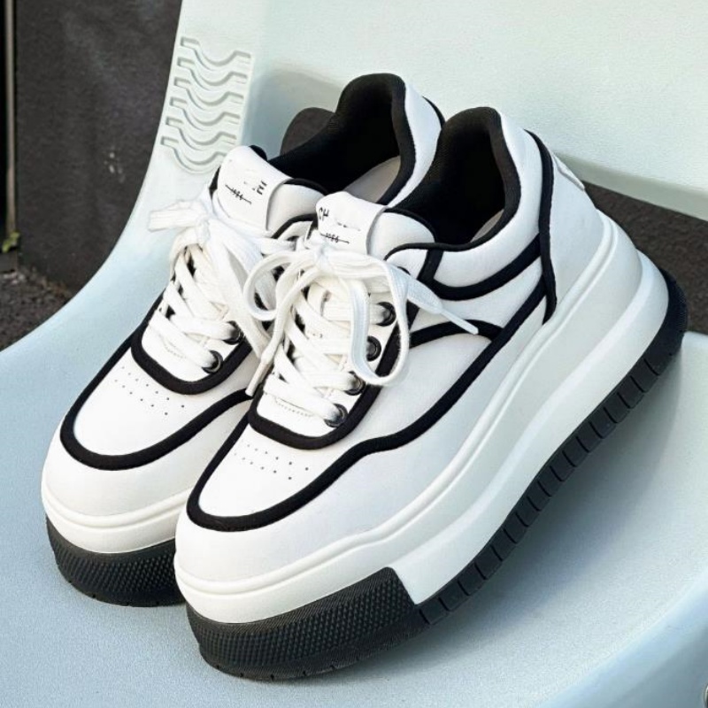 Nieuwe leren dames witte ademe - Running Shoes Women recensie en prijs