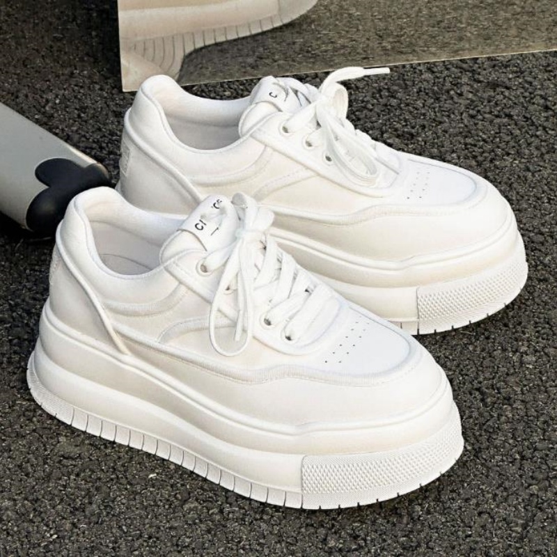 Nieuwe leren dames witte ademe - Running Shoes Women recensie en prijs