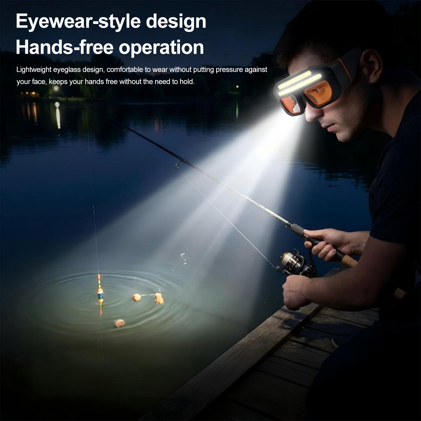 LED COB dubbele lichtbron besc - Running Headlamp recensie en prijs