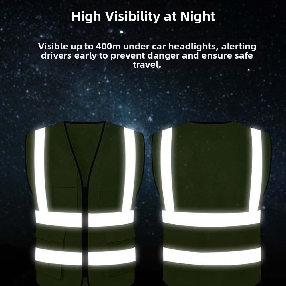 Reflecterend vest met hoge zic - Running Visibility Gear recensie en prijs