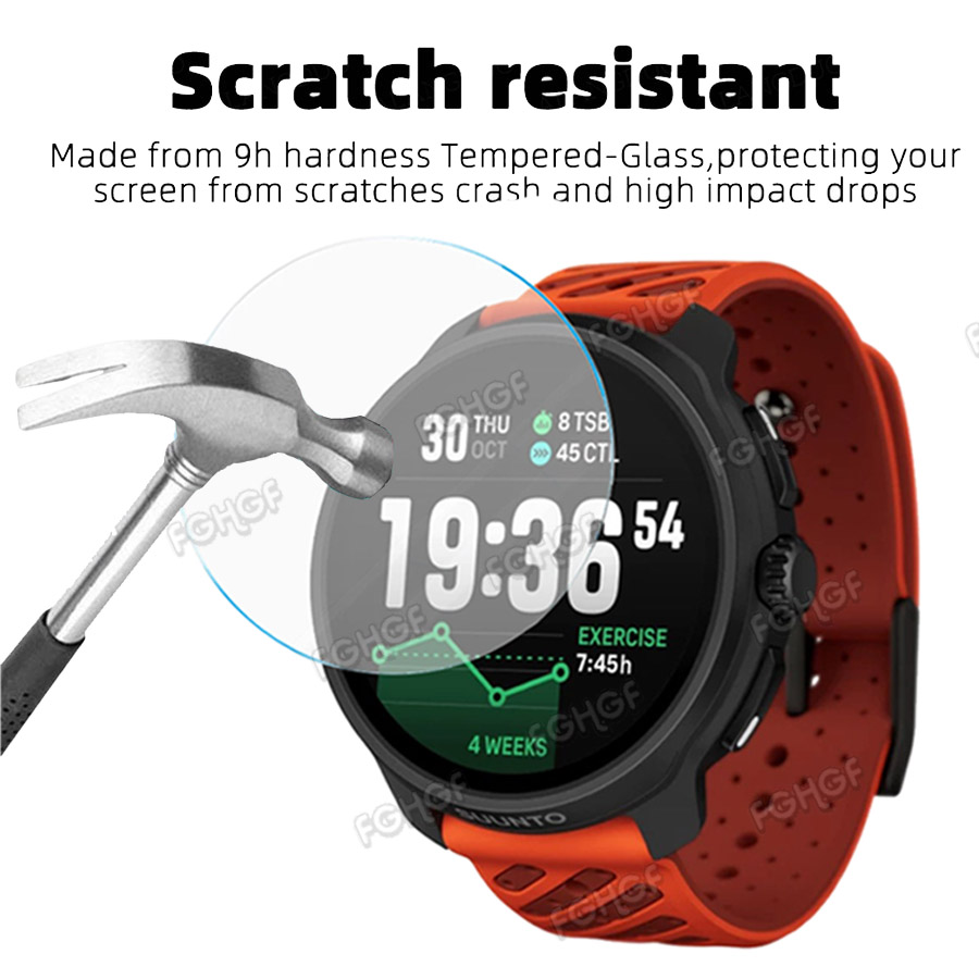 Gehard glas beschermfolie voor - Running Watch recensie en prijs