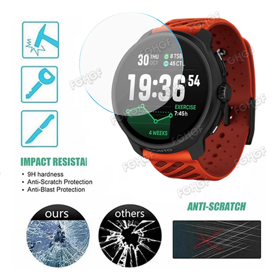 Gehard glas beschermfolie voor - Running Watch recensie en prijs