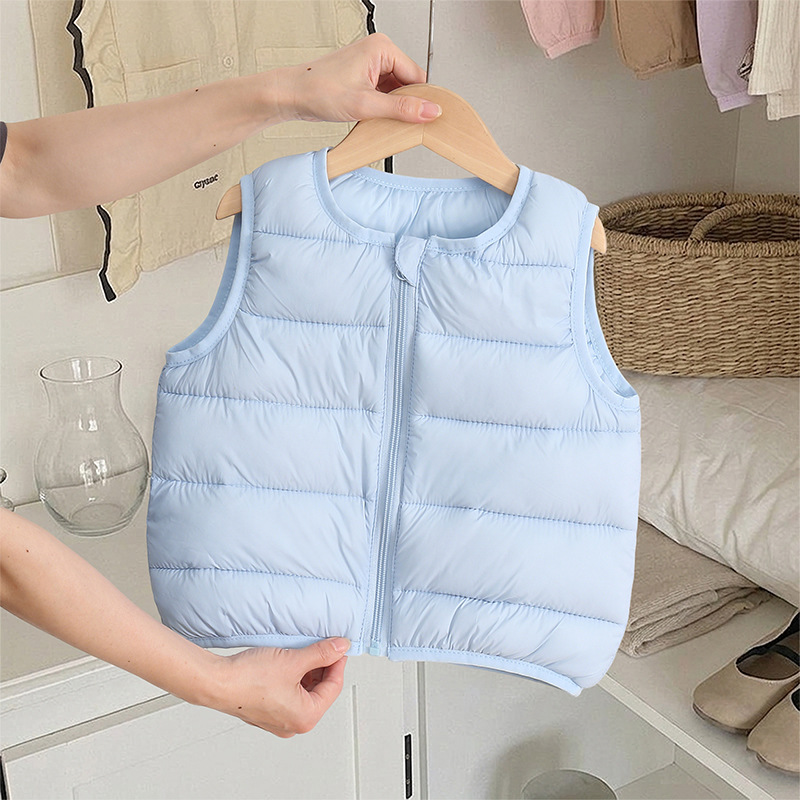 Winterkatoenen vest voor jonge - Running Gear Kids recensie en prijs