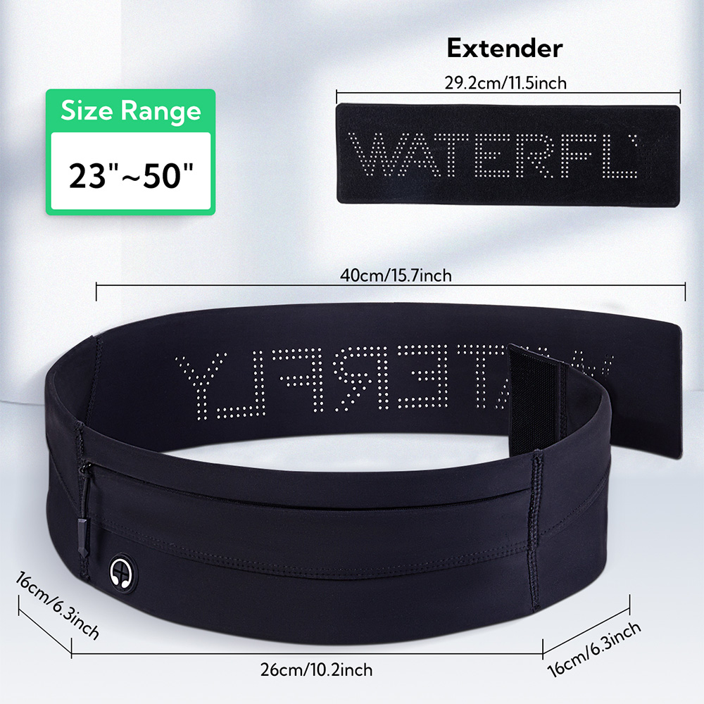WATERFLY hardloopriem heuptasj - Running Belt recensie en prijs