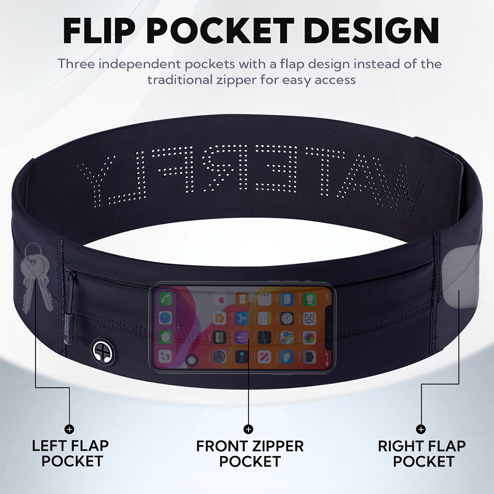 WATERFLY hardloopriem heuptasj - Running Belt recensie en prijs