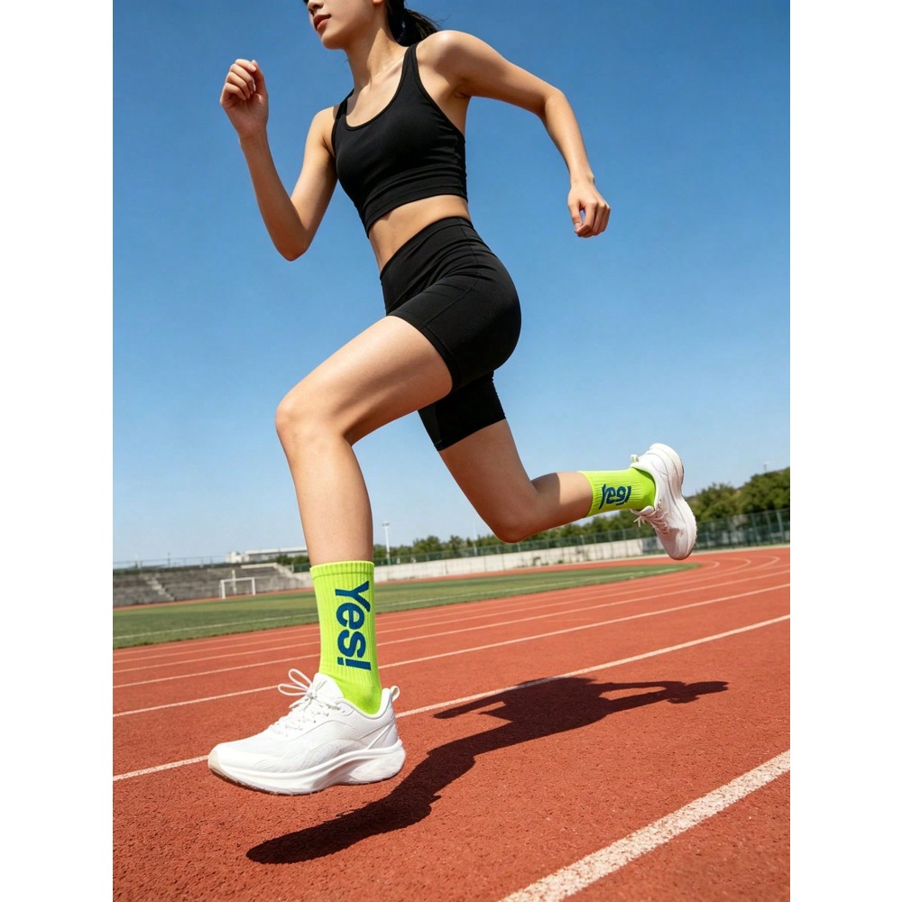 1/4 paar fluorescerende sokken - Sports Socks recensie en prijs