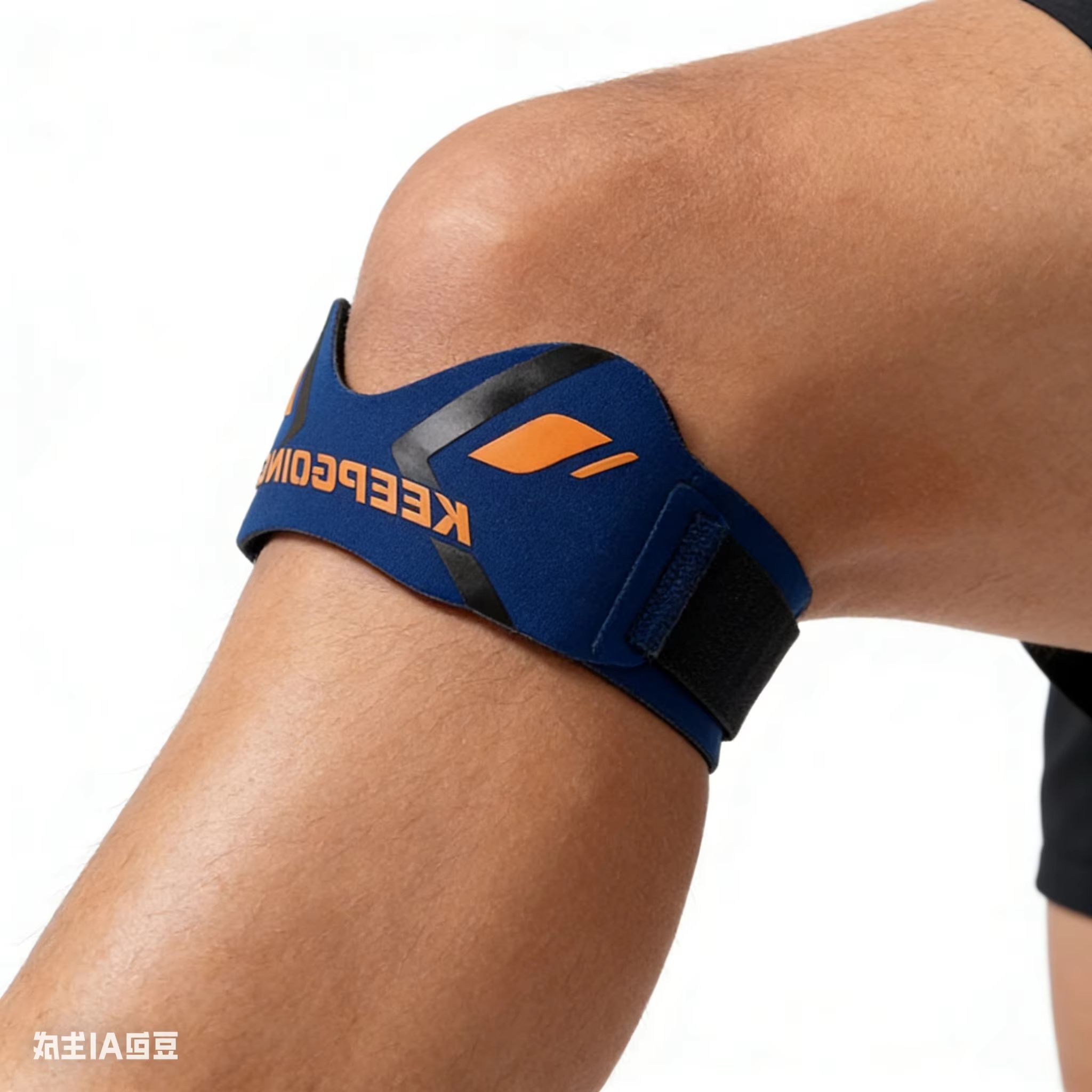 Verstelbare kniebrace met pate - Running Belt recensie en prijs