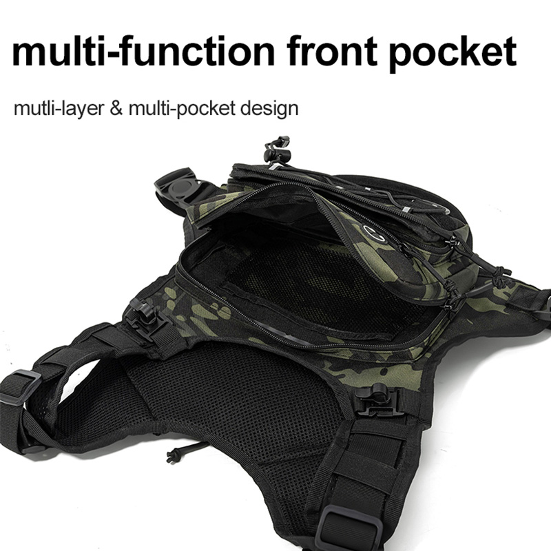 Tactische tas voor op de borst - Hydration Vest recensie en prijs