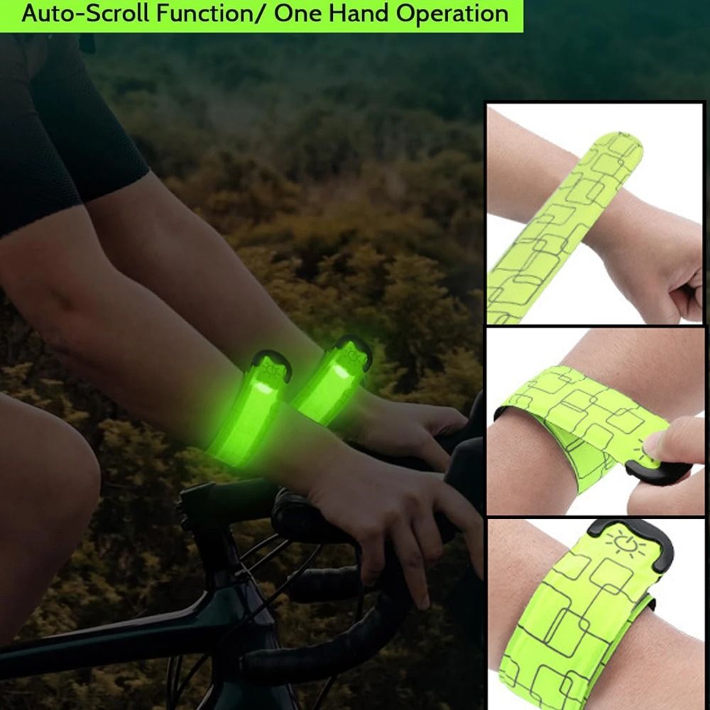 Batterijstijl Nachtlooparmband - Running Visibility Gear recensie en prijs