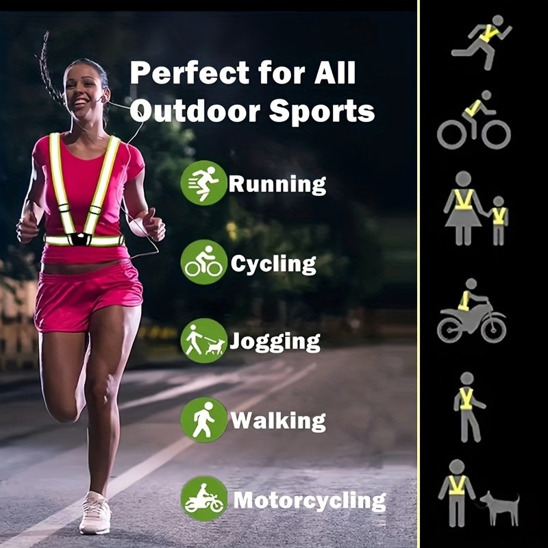 Reflecterende veiligheidsvest  - Running Visibility Gear recensie en prijs