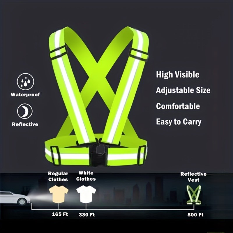 Reflecterende veiligheidsvest  - Running Visibility Gear recensie en prijs