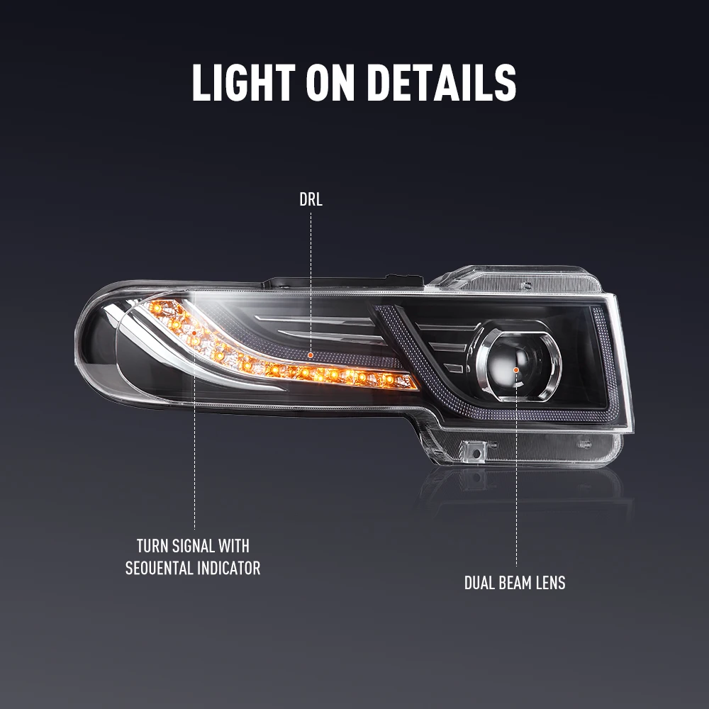 2 Stuks Auto Styling Hoofd Lam - Running Headlamp recensie en prijs