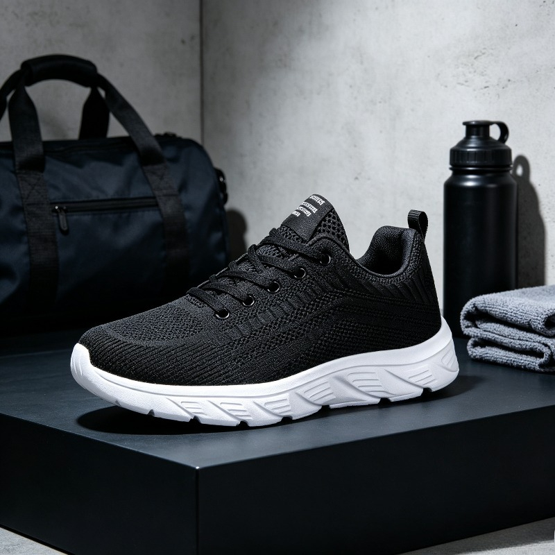 Ademende gebreide sneakers voo - Running Shoes Men recensie en prijs